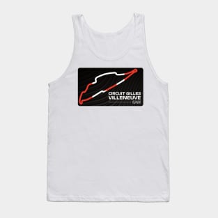 Circuit Gilles Villeneuve Tank Top